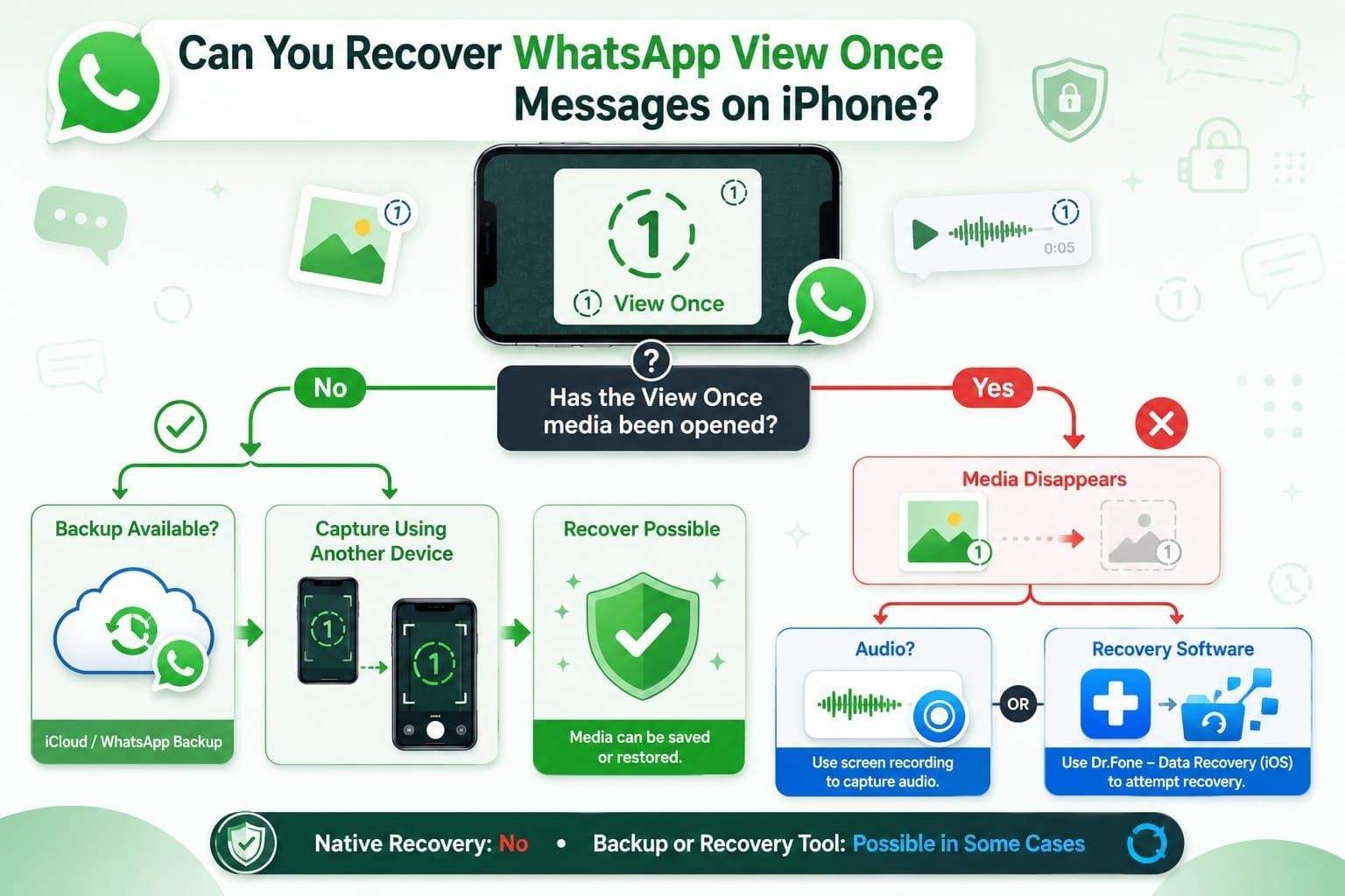 recover whatsapp view once messages