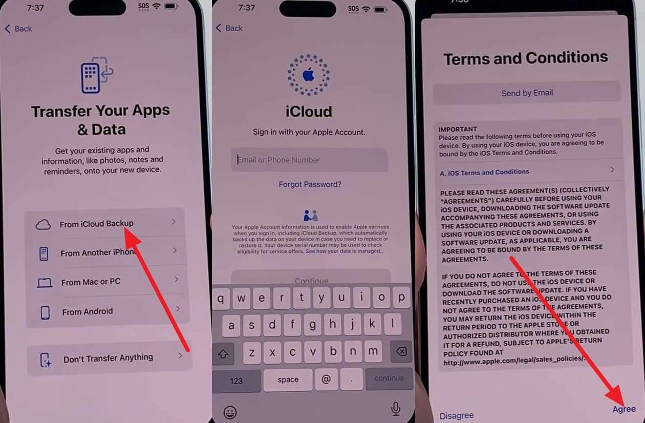 agree apple terms