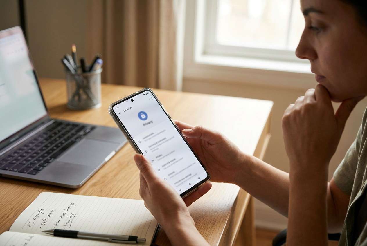android privacy features worth turning on: ai prompt guide | dr.fone prompt guide