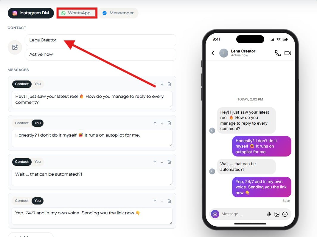 open replient free generator