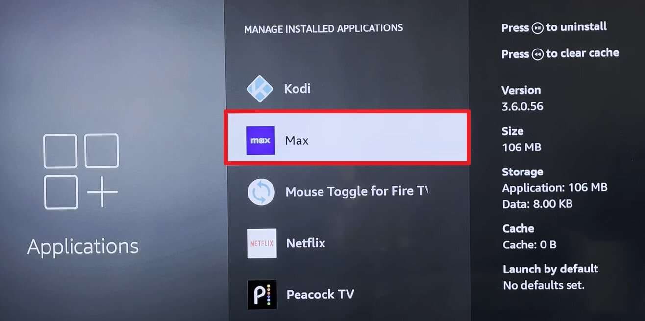 update hbo max application