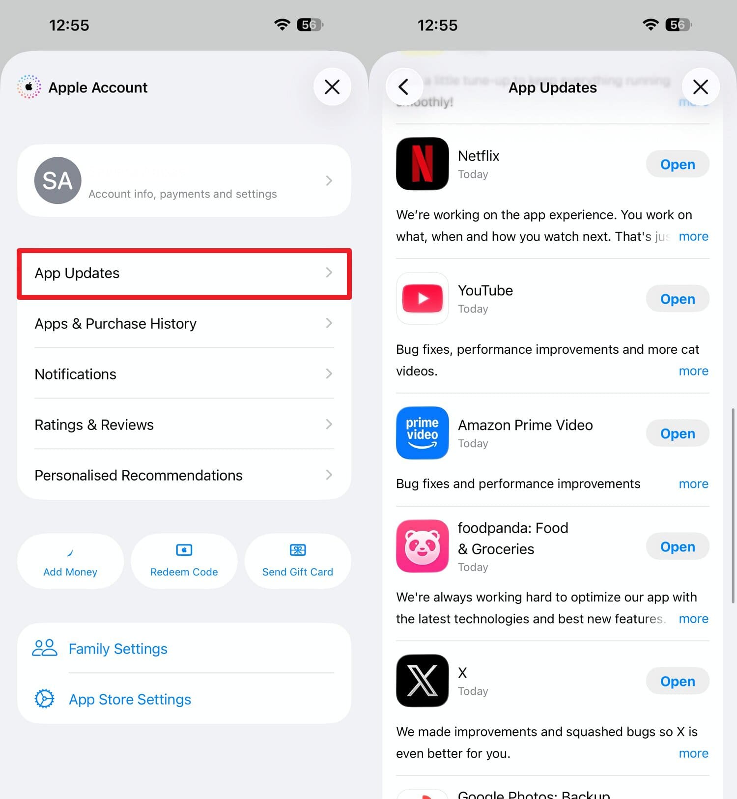 update hbo max iphone