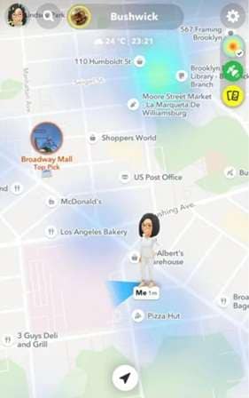 pause snapchat location