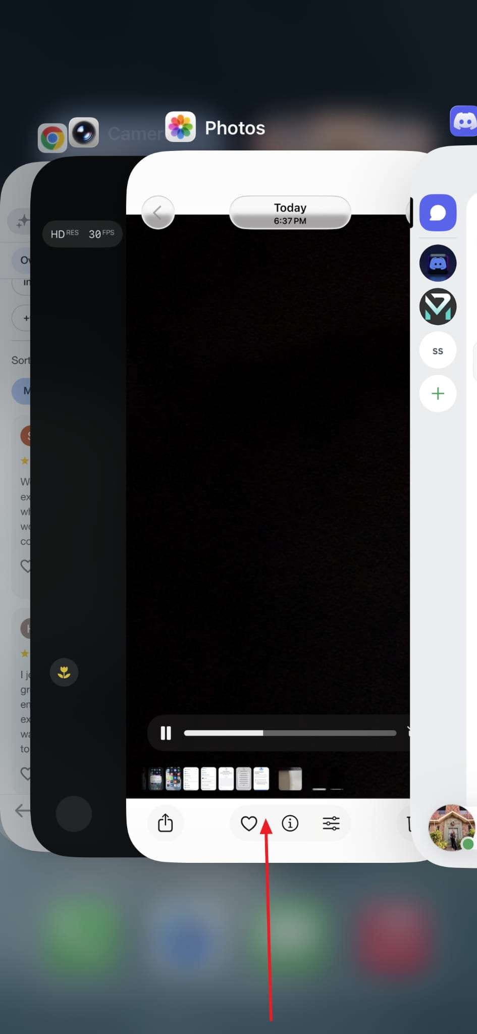 force close video app