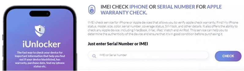 iunlocker imei check