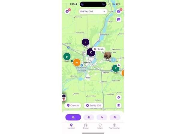 life360 colosr meaning
