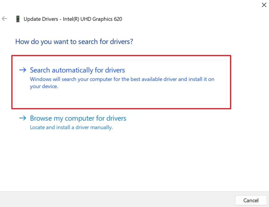 update graphic drivers