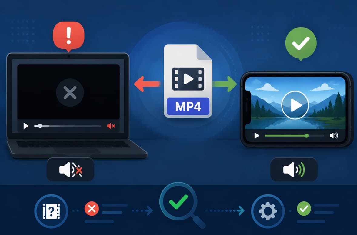 play video on a different device