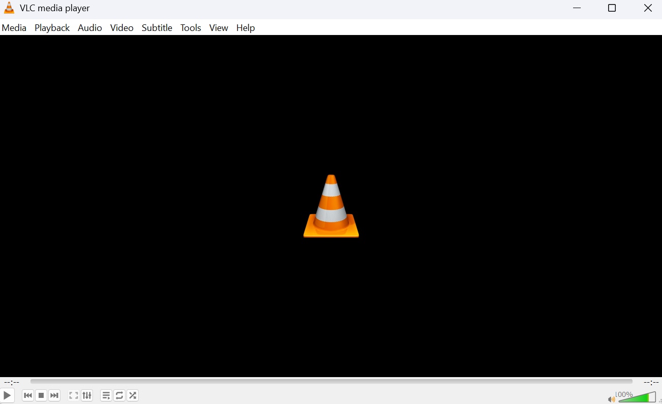 play video in vlc