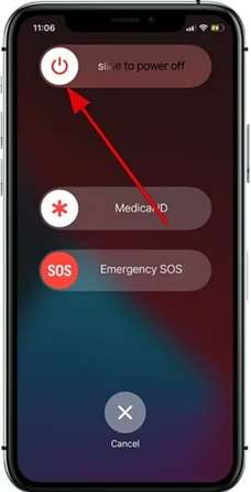 turn off iphone with the home button