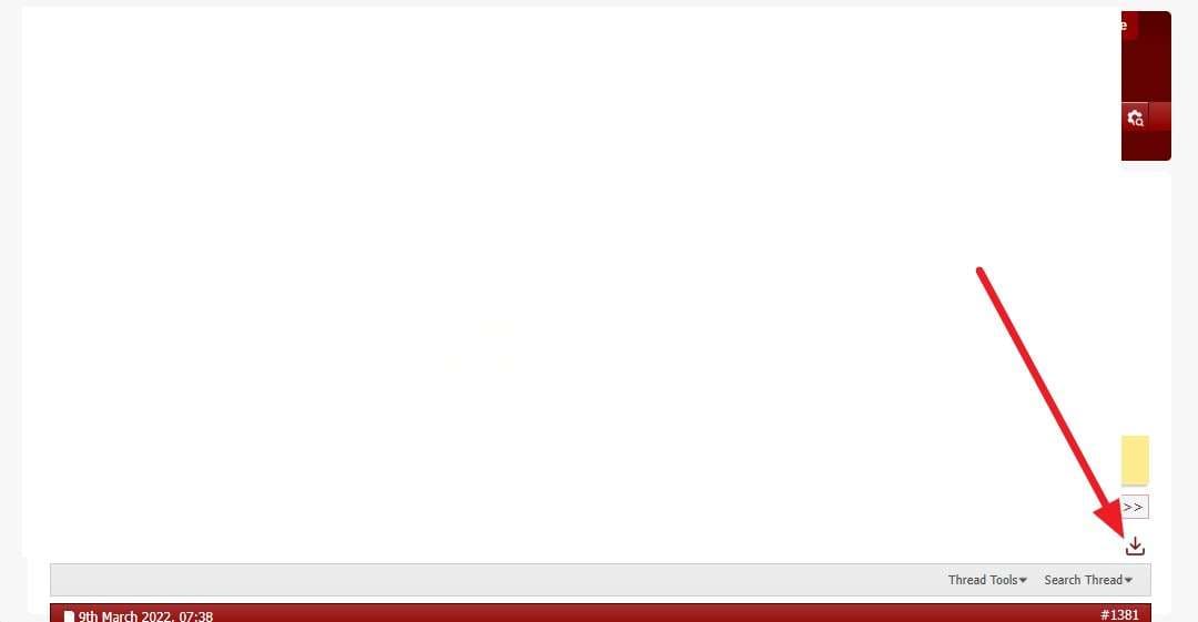 press the download icon