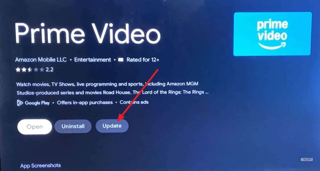 tap to update