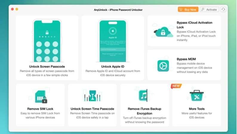 anyunlock UI