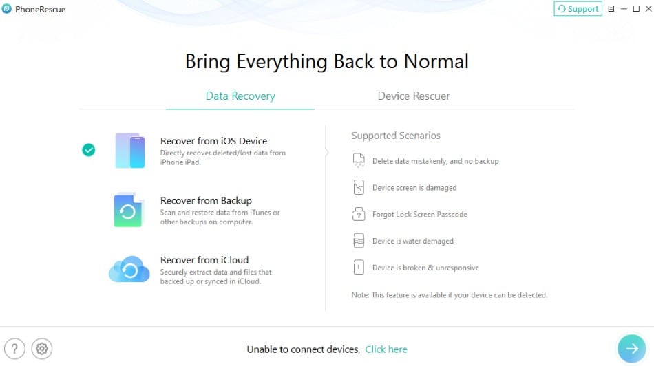 phonerescue iphone data recovery software
