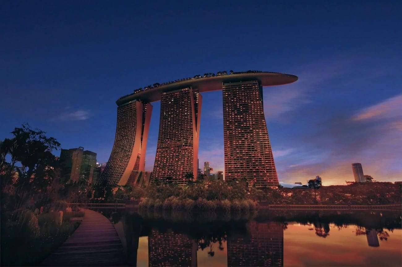 marina bay sands pokemon go coordinate