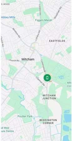 see the location on find my device