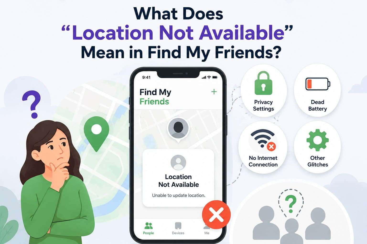 what location not available means