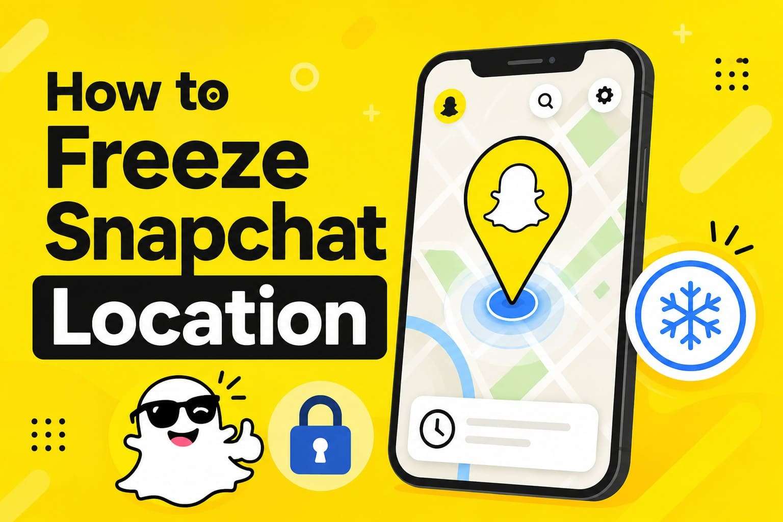 guide to freeze snapchat location