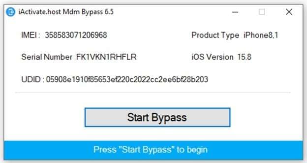 iactivate mdm bypass