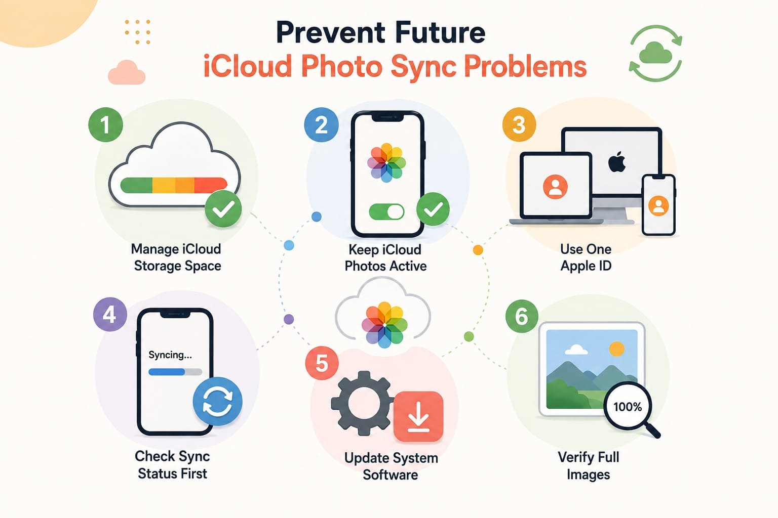 tips to prevent sync issues