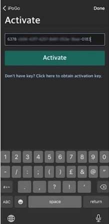 how to activate ipogo