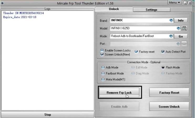 use miracle box crack
