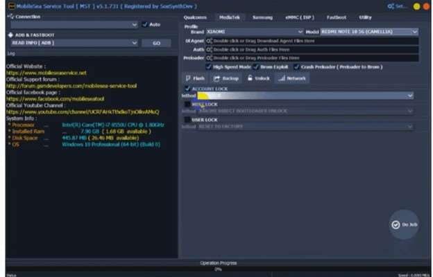 click do job to bypass frp