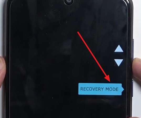 access the recovery mode