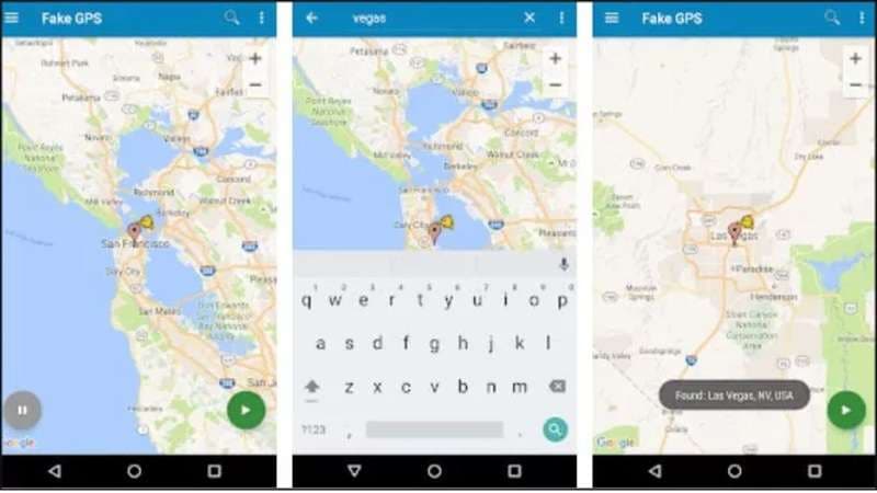 set location in fake gps