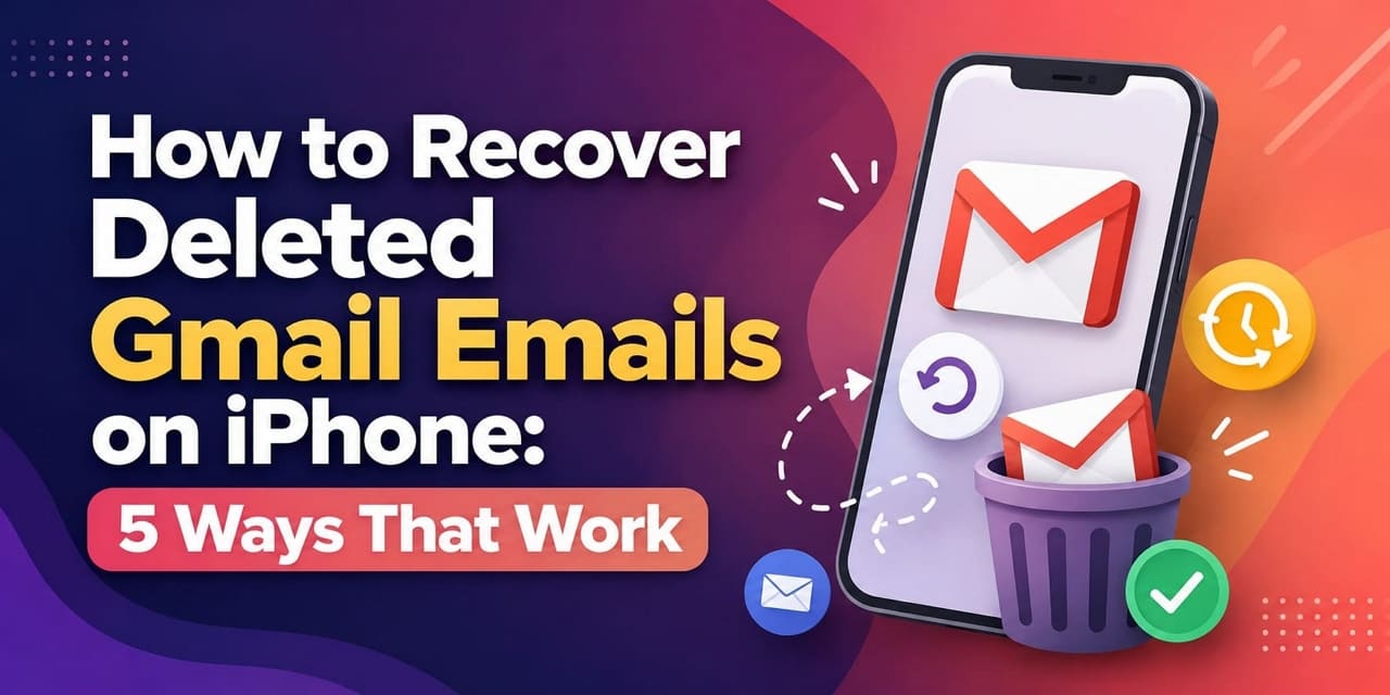 gmail email recovery guide
