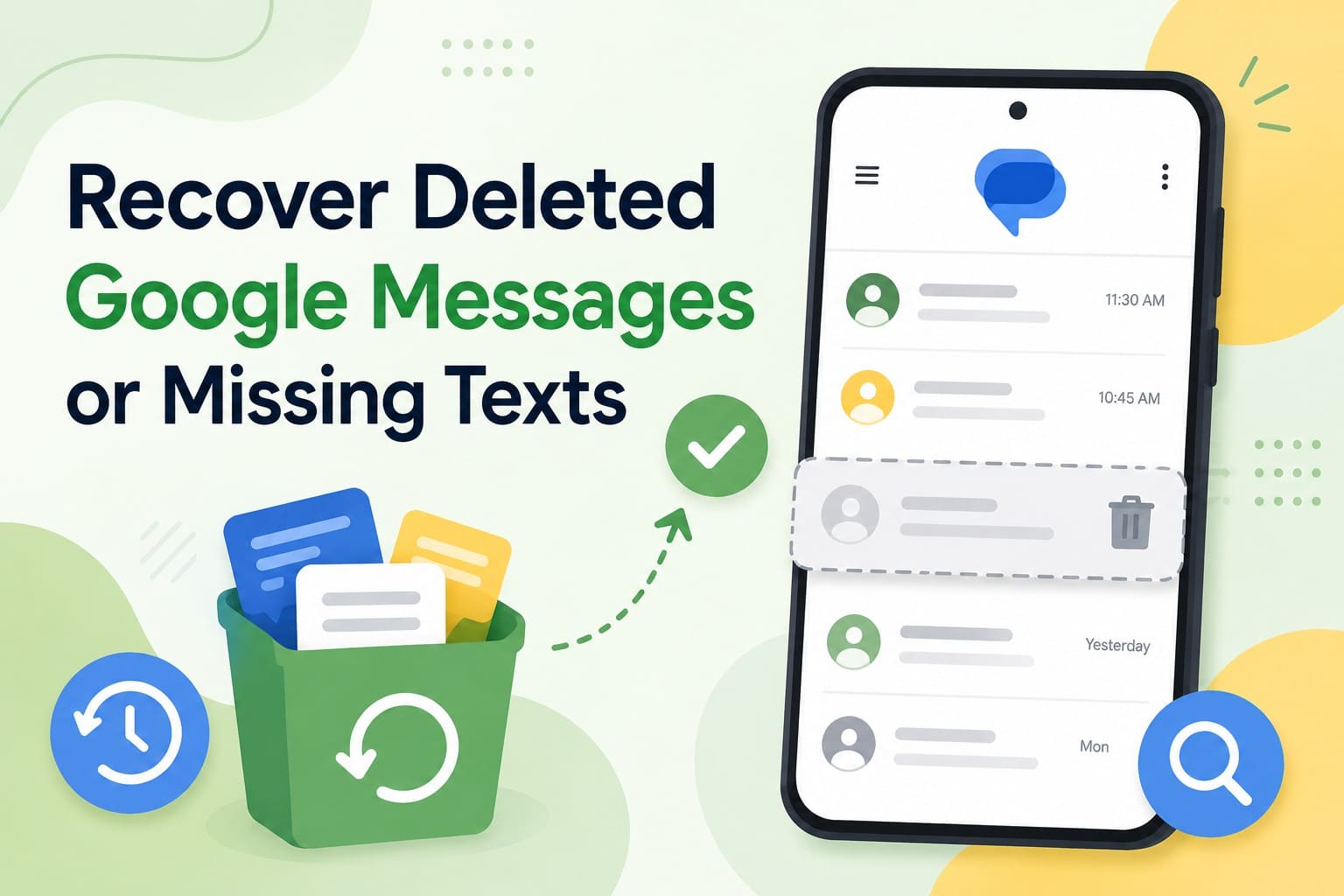 google messages recovery guide