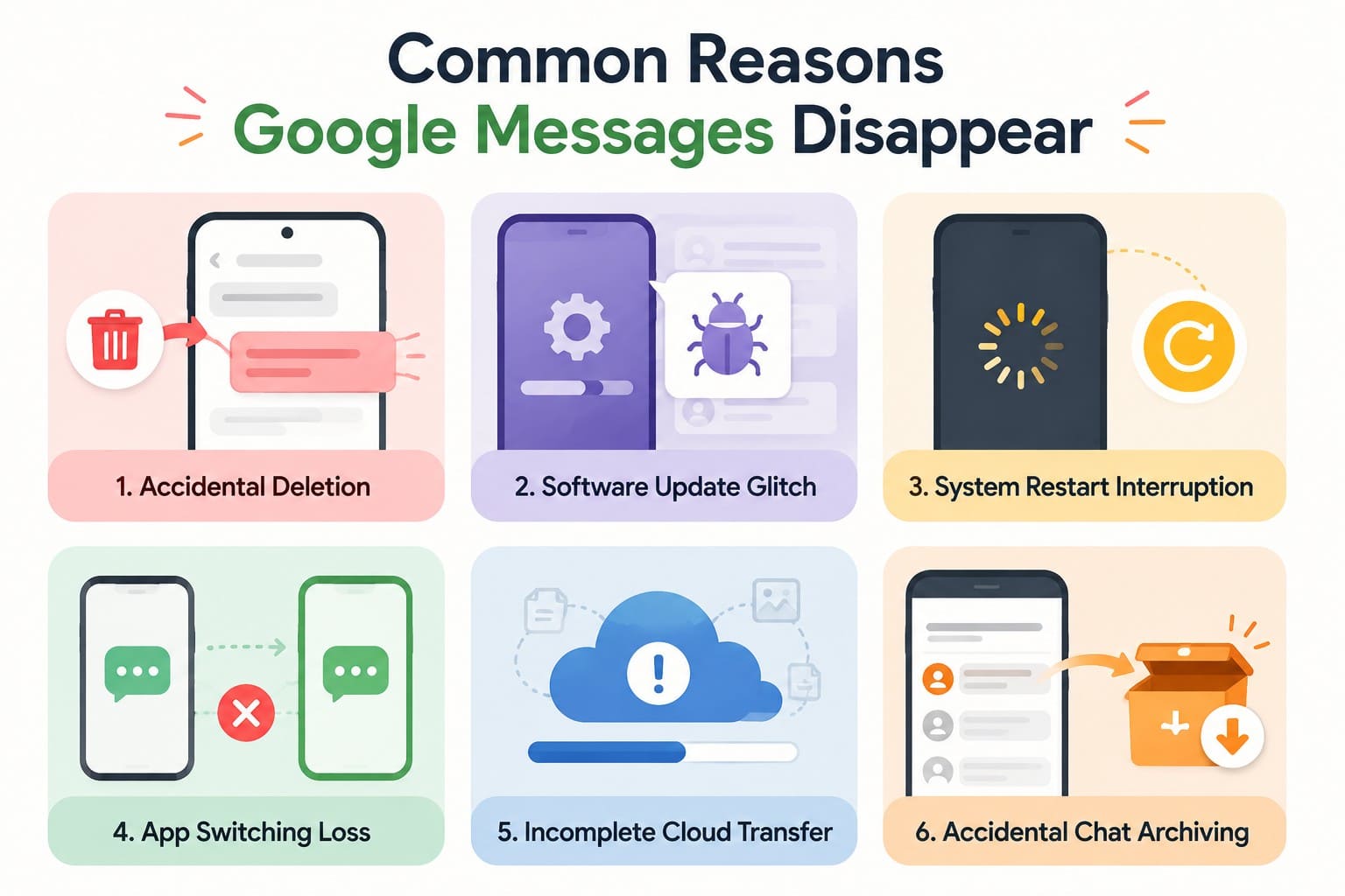 why messages are deleted