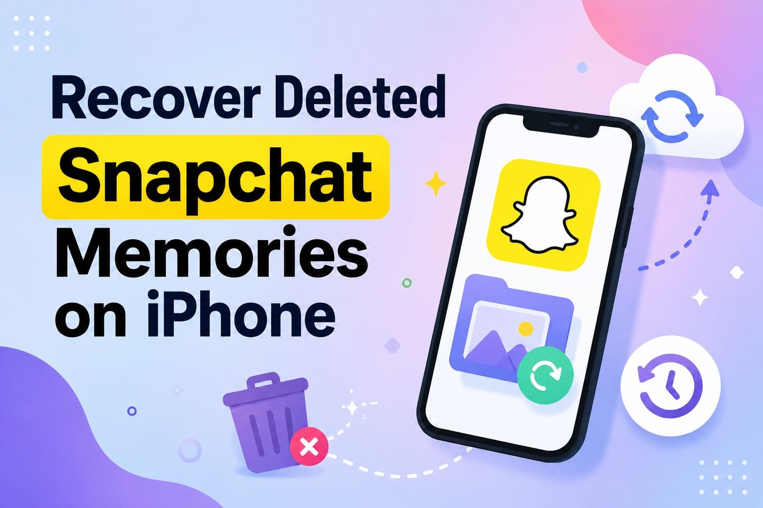 snapchat memory recovery guide