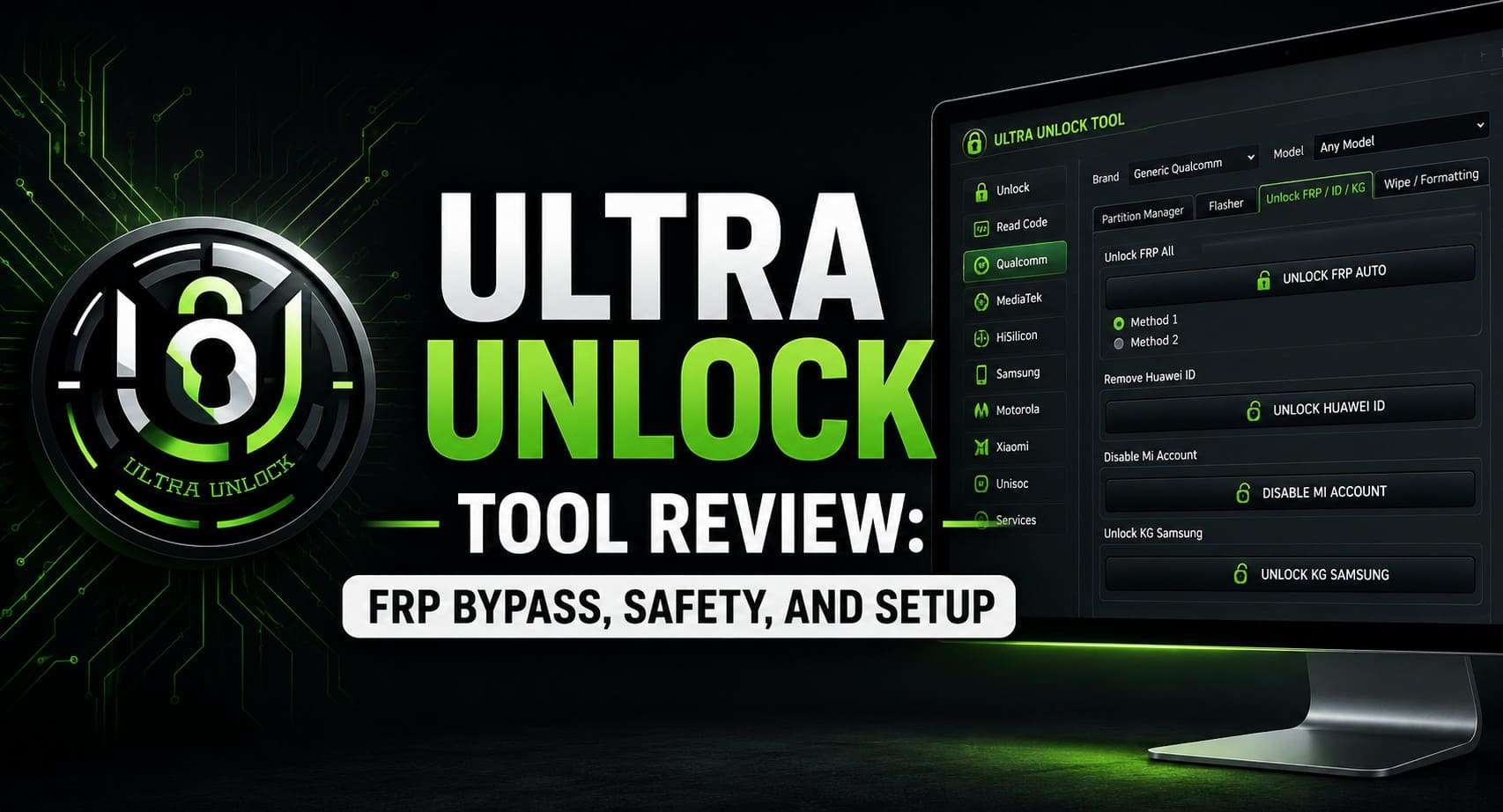 ultra unlock tool guide