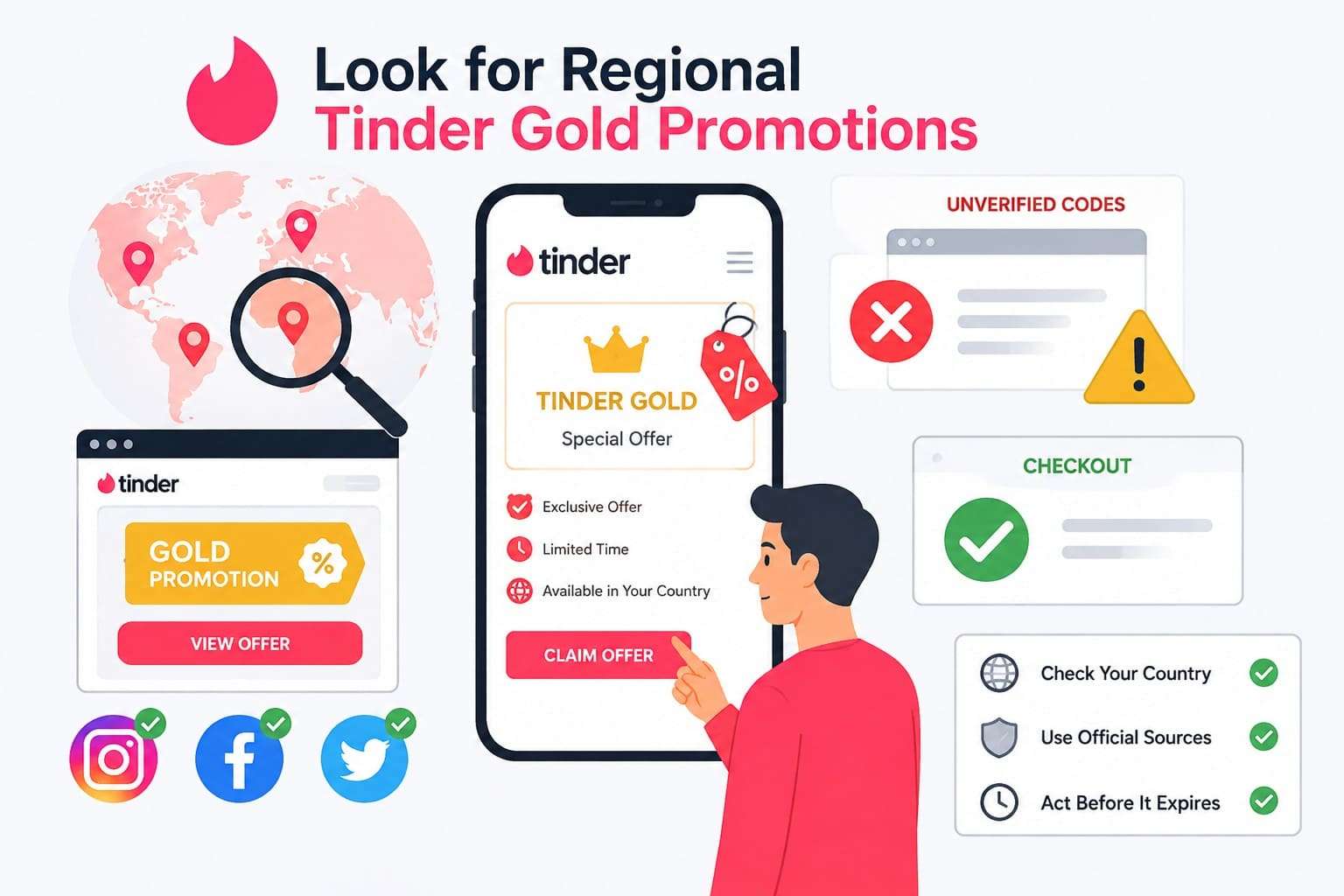 look for regional promotions