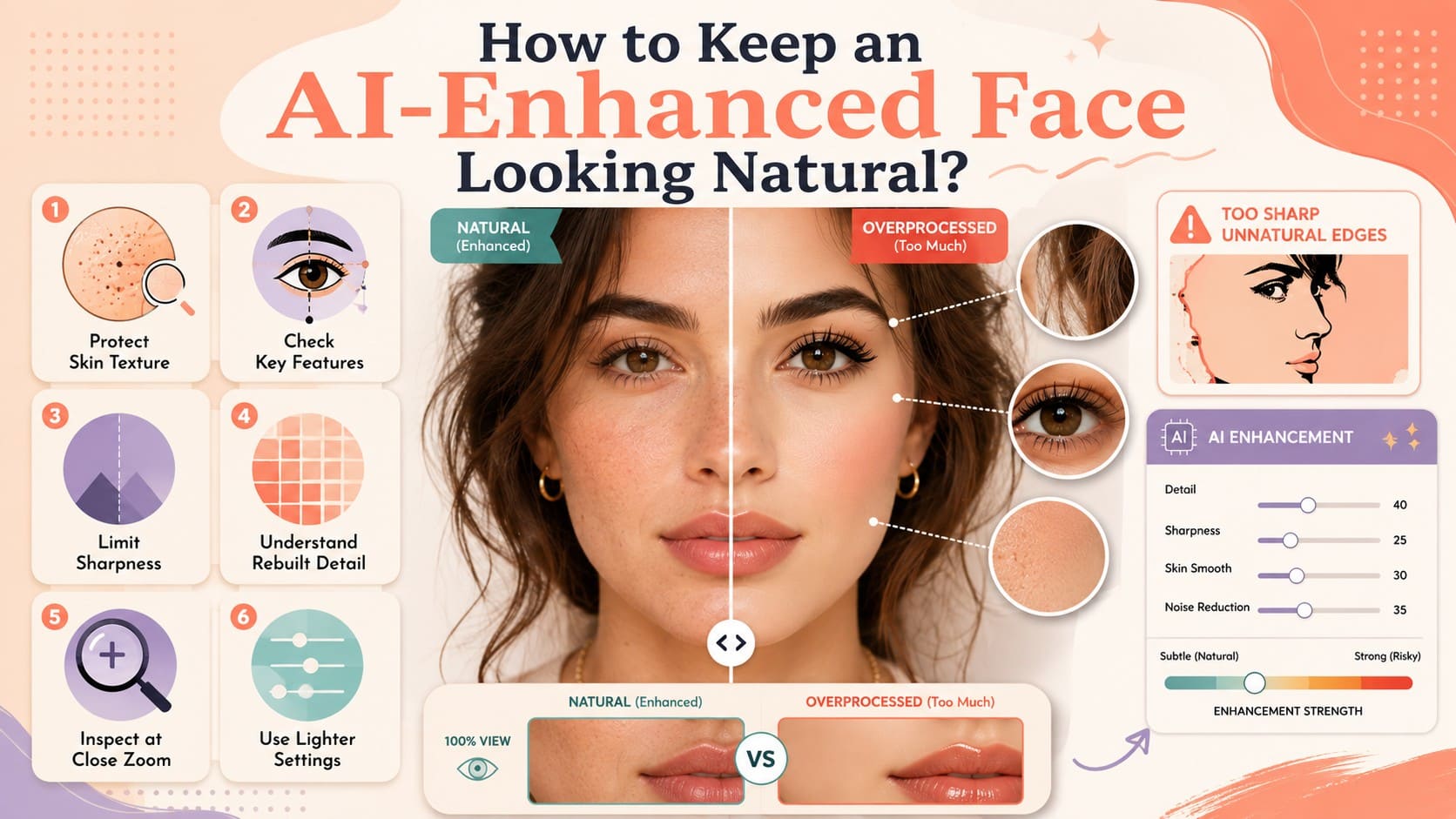 how to keep images looking natural