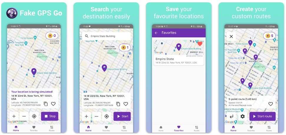 fake gps go application