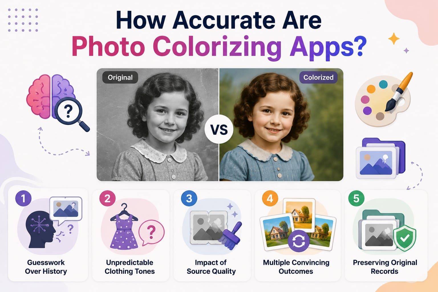 how accurate are colorizing apps