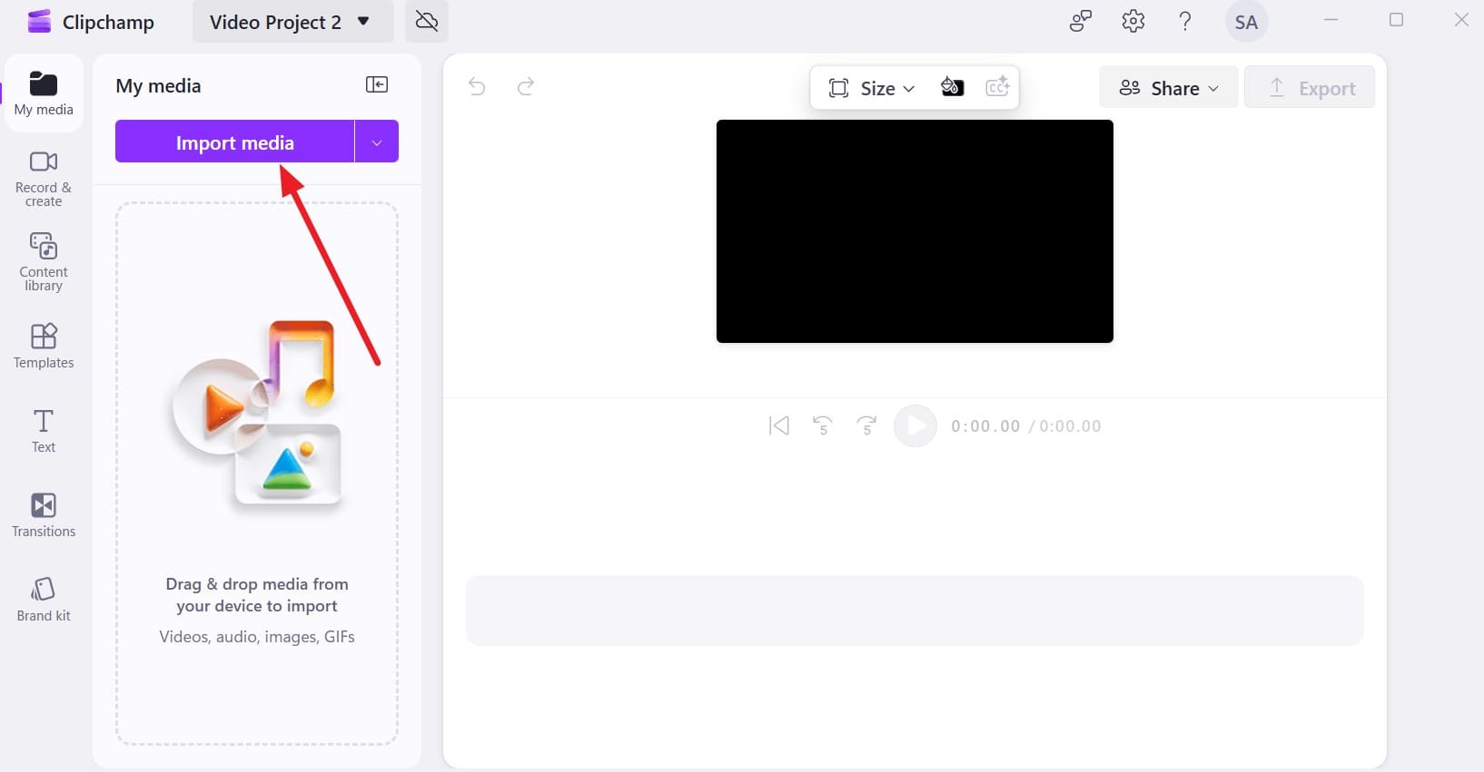 add the mov file