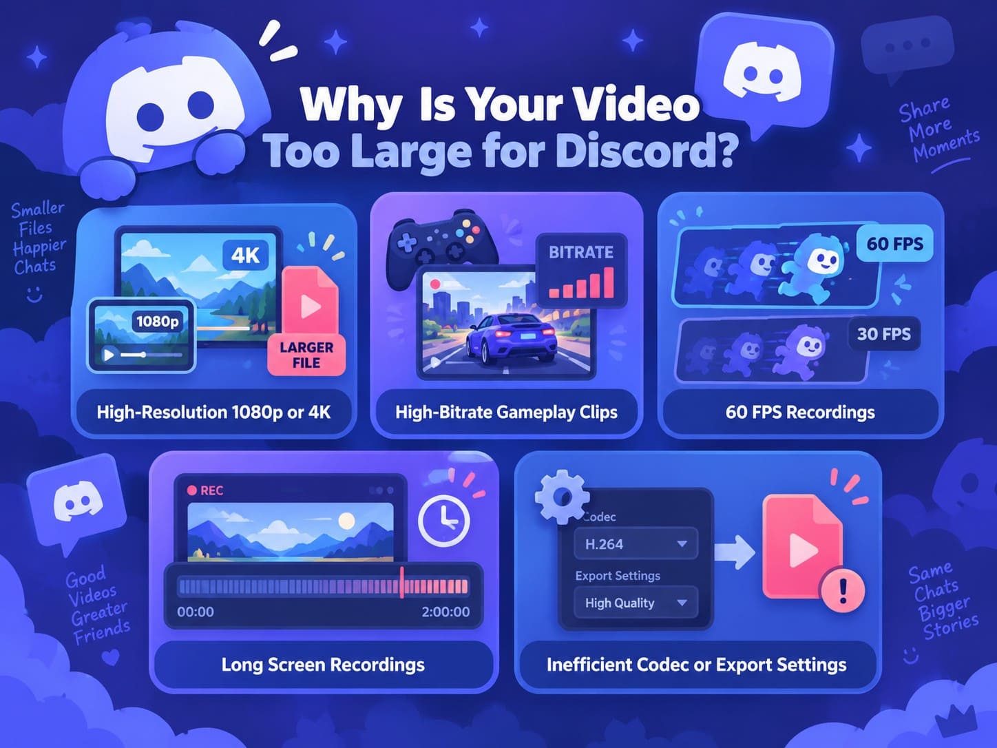 why video is large