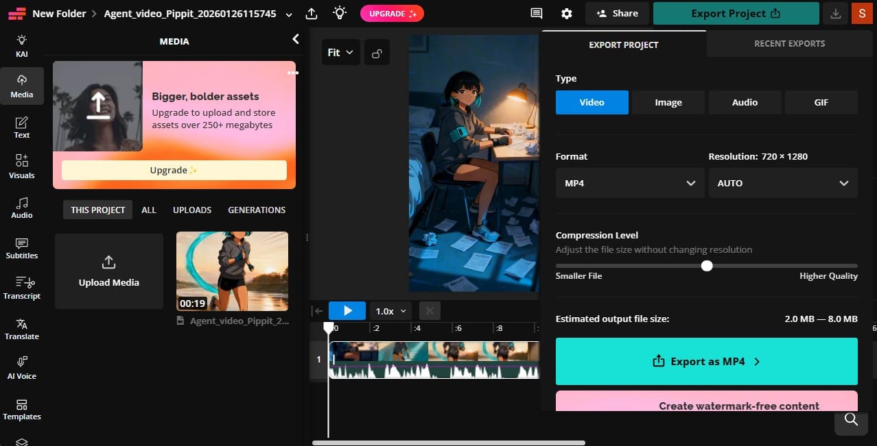kapwing discord video compressor