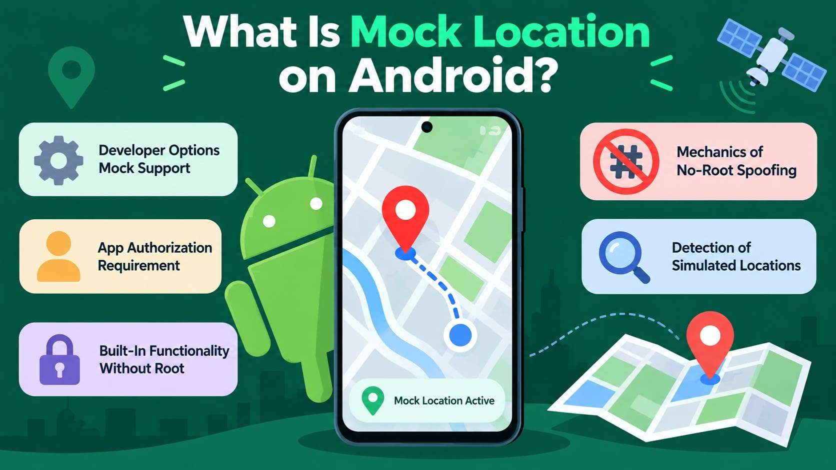 what is mock android app