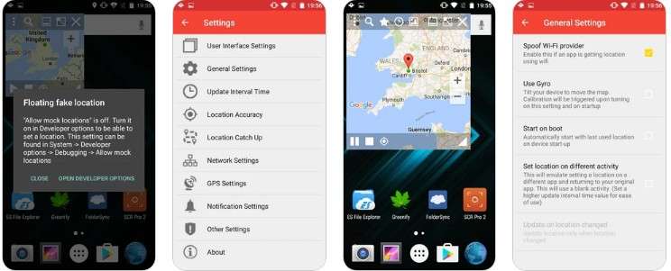 floater fake gps android app