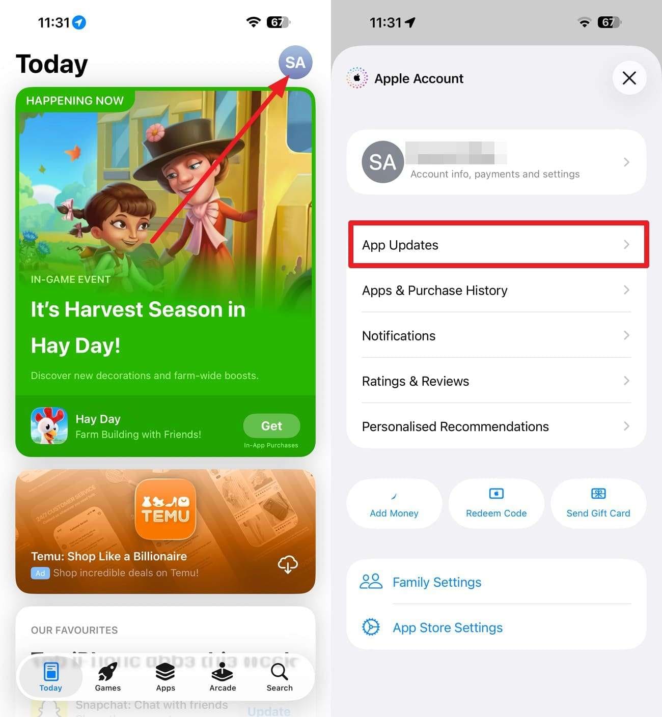 update the tinder ios app