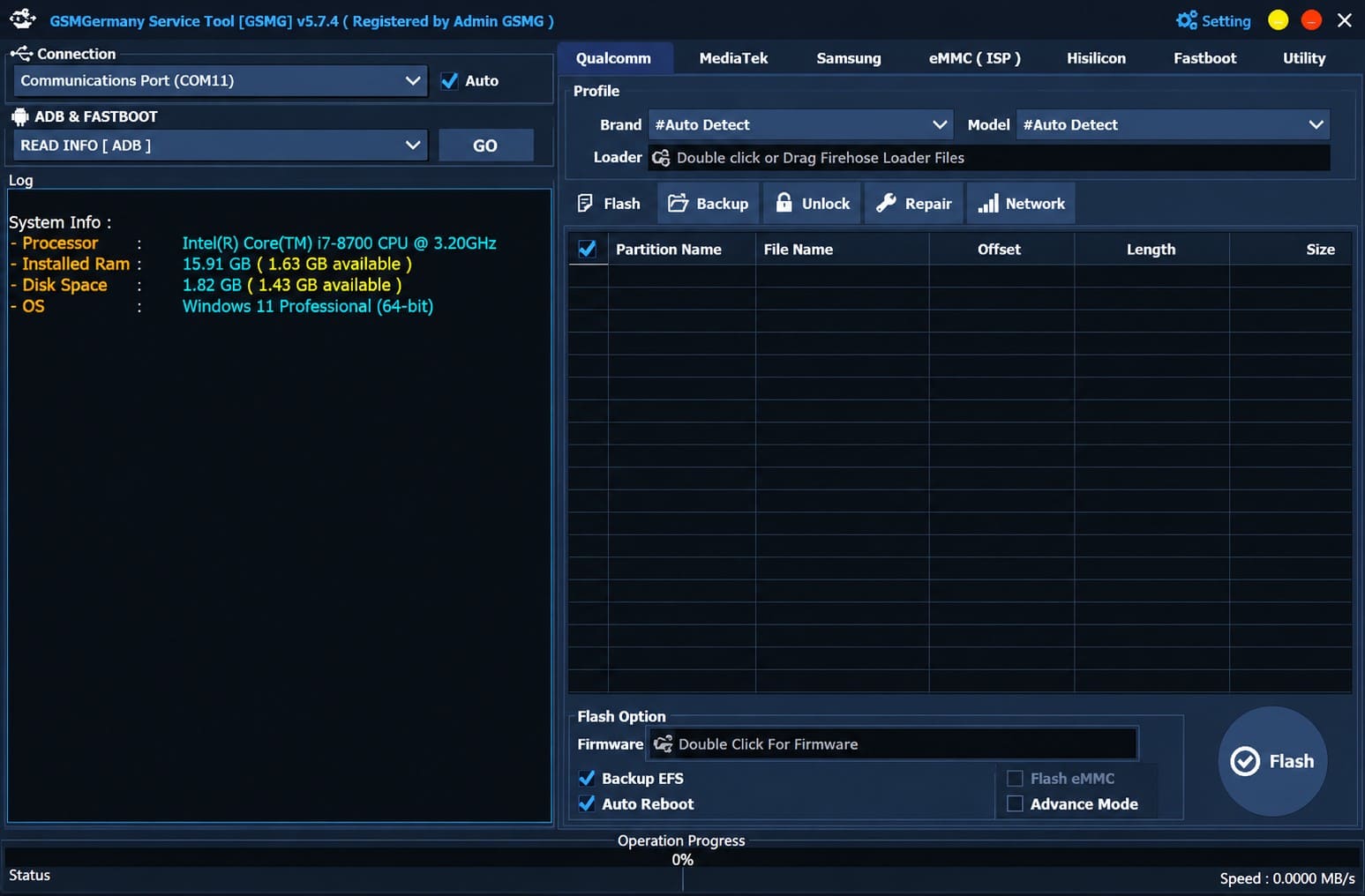 what is gsmgermany service tool