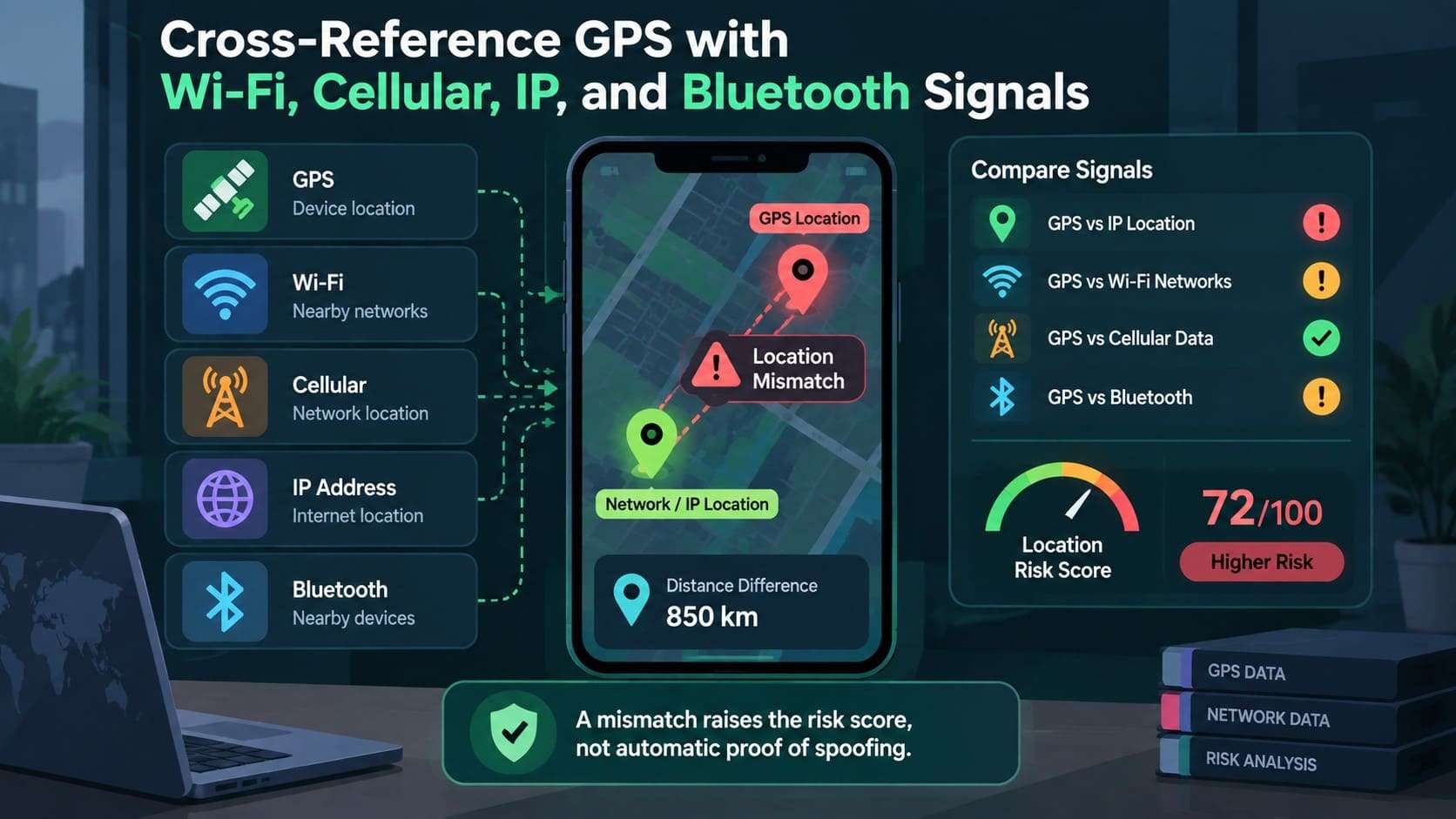 cross check references signals