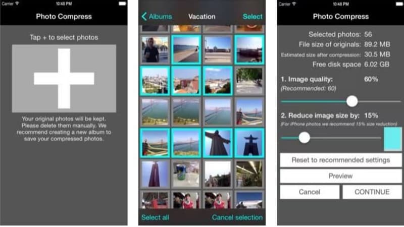 photo compress app