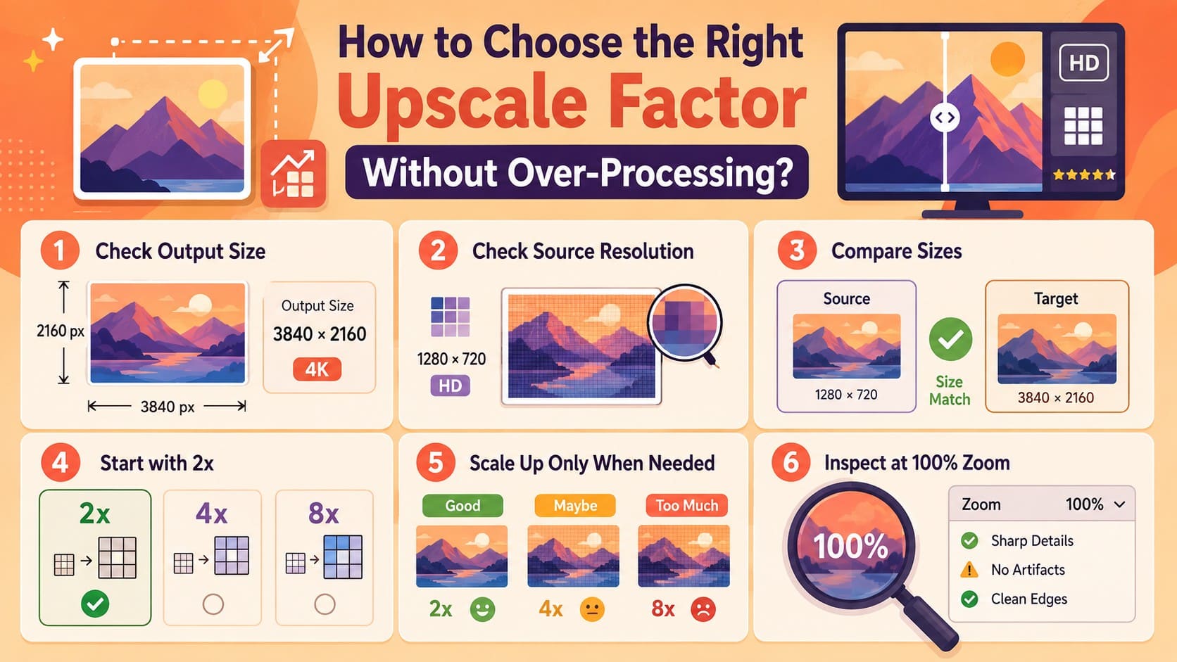 how to choose right factor