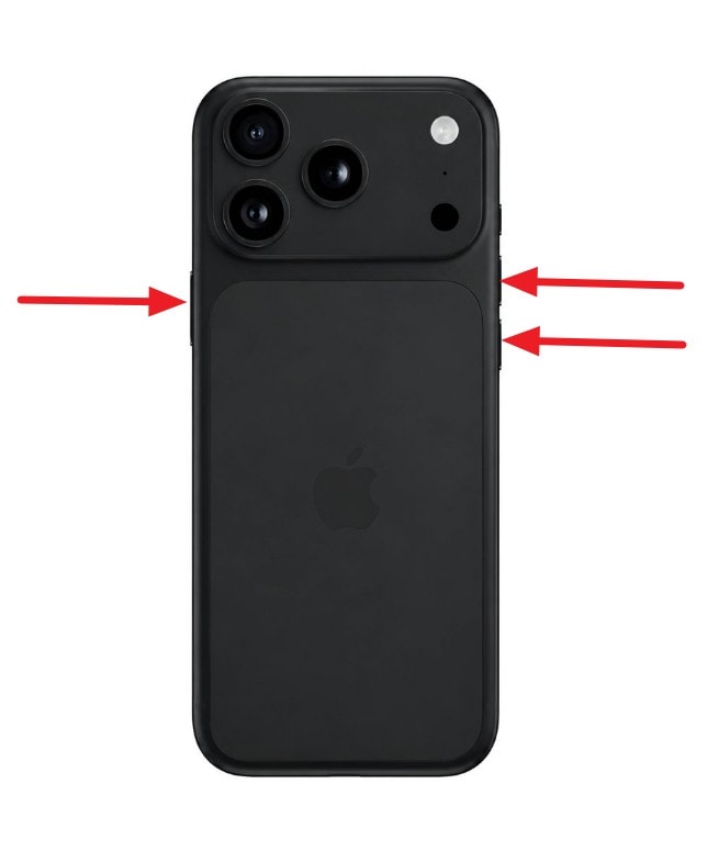 force restart iphone 18 pro
