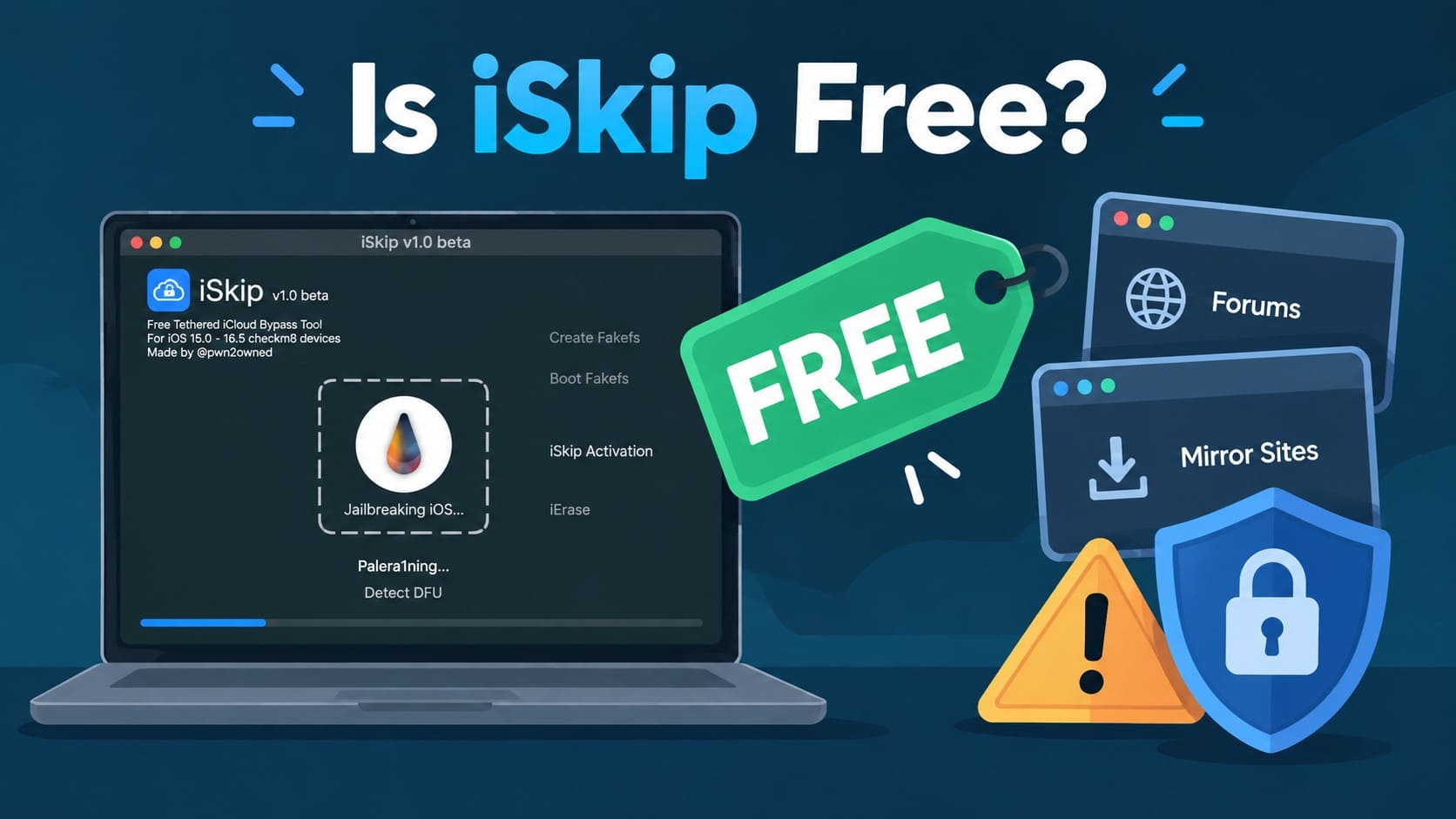 is iskip tool free